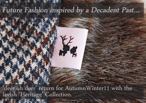 deerohdeer 'Heritage Collection' Press Pack 2011