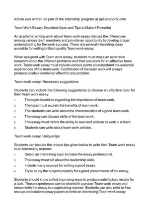 Реферат: Building Effective Teams Essay Research Paper BUILDING