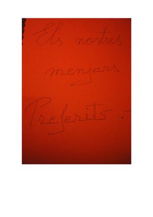 els nostres menjars preferits