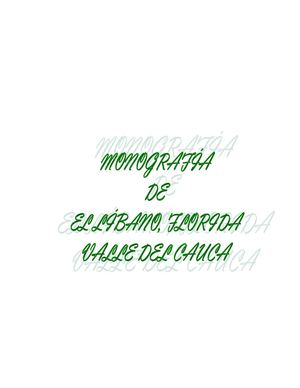 MONOGRAFIA LIBANO