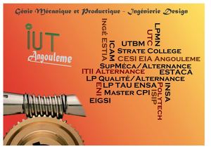 Poursuite études après un DUT GMP id IUT Angoulême