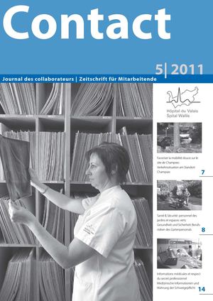 Contact N° 5 - 2011 - Journal du personnel de l'Hôpital du Valais