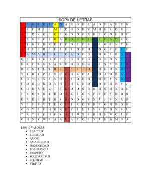 crucigrama y sopa de letras nicolle 2