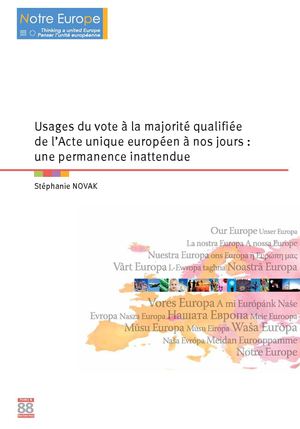 Usages du vote à la majorité qualifiée de l’Acte unique européen à nos jours : une permanence inattendue