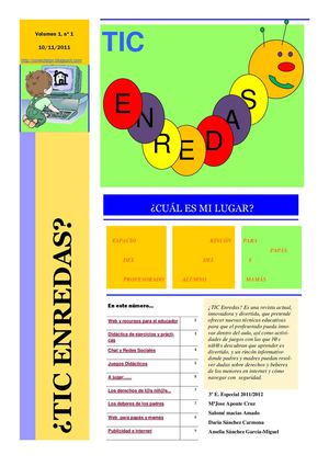 REVISTA D EDUCACION.¿TIC ENREDAS?