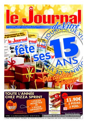 Le Journal de Vitré a 15ans