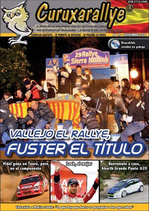 Nº 15. Decembro 2011 - Curuxarallye®, A revista do automovilismo