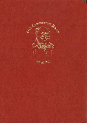 Old Commercial Room Speisekarte