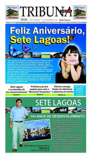 Jornal Tribuna de Sete Lagoas edição 728