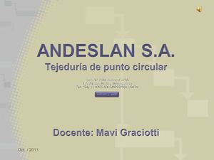 Visita Andeslan / Oct 2011