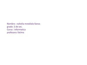 nohelia mnediola llanos bimestral final