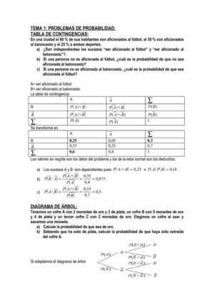 PROBABILIDAD EJERCICIOS