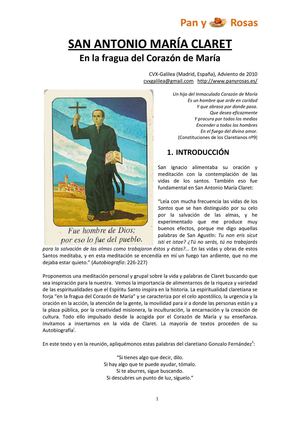 ENSAÑANZAS DE CLARET