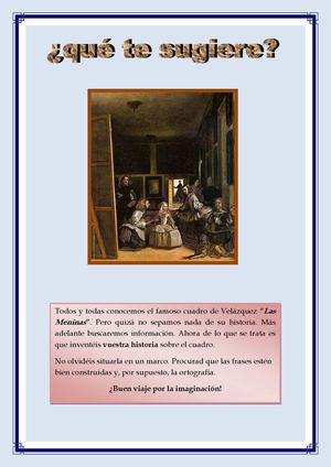 HISTORIAS SOBRE "LAS MENINAS"