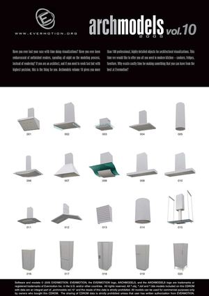 EVERMOTION ARCHMODELS VOL.10