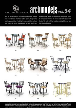 EVERMOTION ARCHMODELS VOL.54