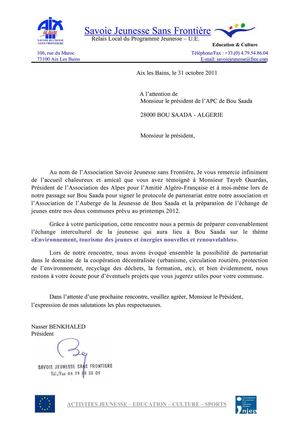 remerciment