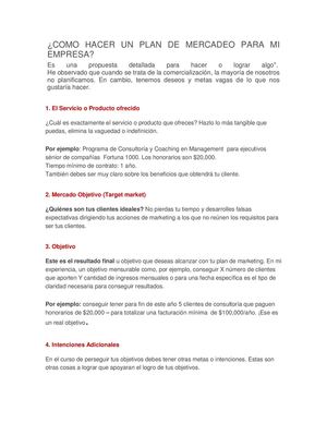 PLAN DE MERCADEO