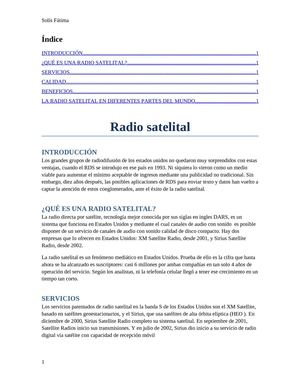 Radio satelital 