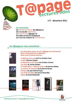 T@page N°5 - Novembre 2011