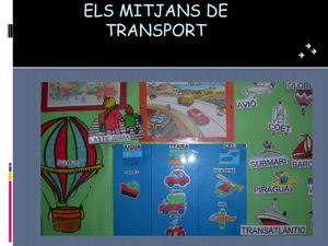 ELS MITJANS DE TRANSPORT