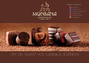 Catalogue Chocolats MONBANA