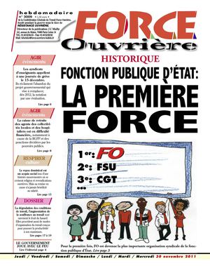 Force Ouvrière hebdomadaire n°3009