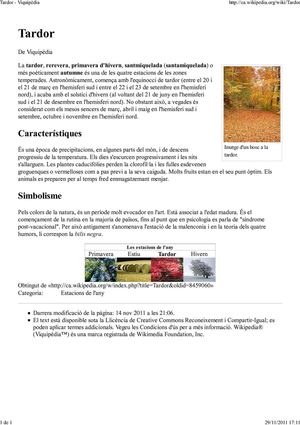 Tardor - Viquipèdia