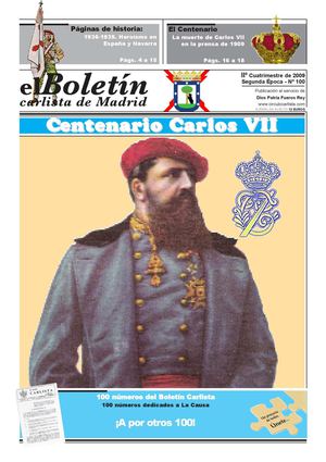 Boletín Carlista de Madrid nº 100