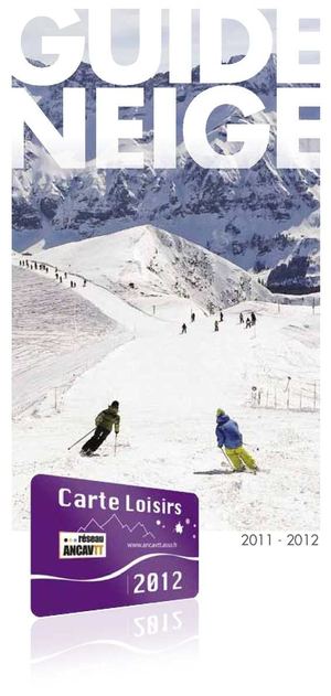 GUIDE NEIGE Savatou/Carteloisirs 2011/2012