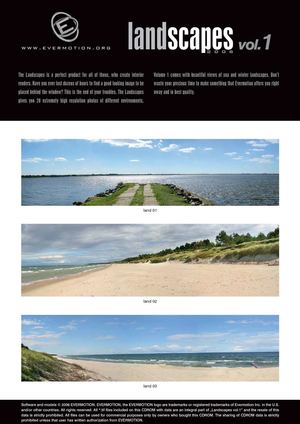 EVERMOTION LANDSCAPES VOL.01