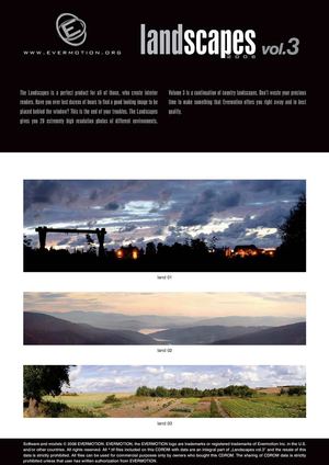 EVERMOTION LANDSCAPES VOL.03