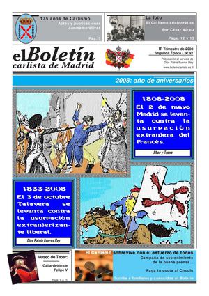 Boletín Carlista de Madrid nº  97