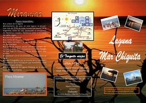 folleto Laguna Mar Chiquita IPEA 245 COL. SAN BME. CBA