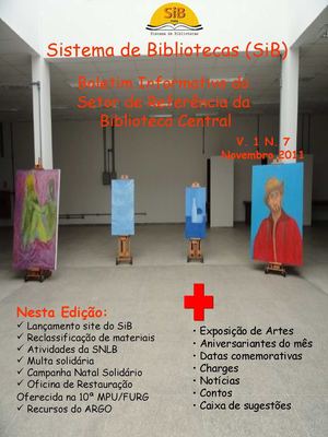 Boletim Informativo do  Setor de Referência da  Biblioteca Central V. 1 N. 7 Novembro 2011