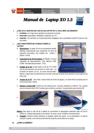 Manual  xo 1.5 -Pablo