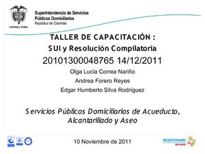 Superintendencia de Servicios Publicos