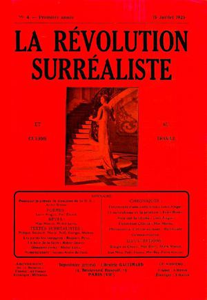 La Révolution Surréaliste # 4