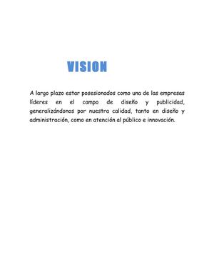 VISON Y MISION LOOK