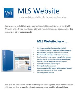 Création site internet Immobilier - Imminence