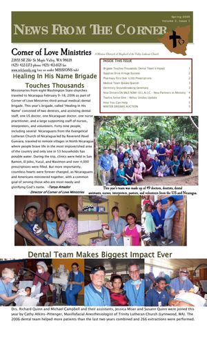 NEWS FROM THE CORNER