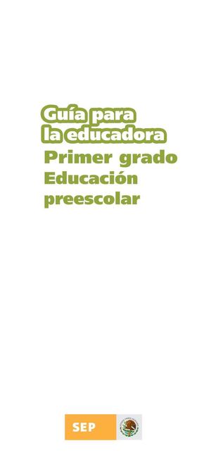 Guía para Educación preescolar