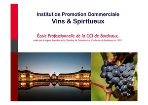 Présentation  IPC vins & spiritueux