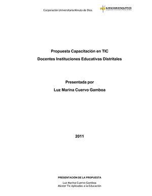CAPACITACIÓN TIC PARA DOCENTES