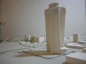 Maquette de site pour un logement collectif S04
