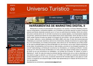 Boletín Universo Turístico "Herramientas de Marketing Digital II"