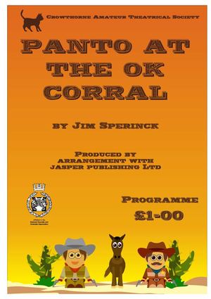 Panto At The OK Corral programme