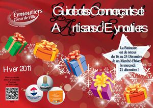 Plaquette hiver 2012 commerçants d'Eymoutiers