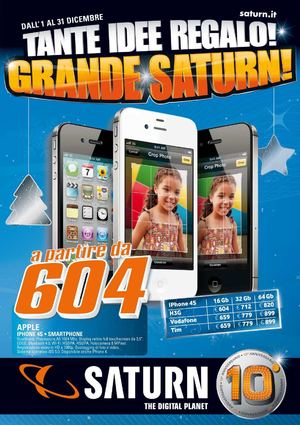 Volantino Saturn dal 1/12 al 31/12/2011