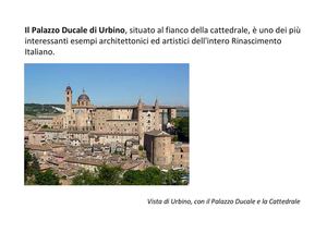Presentazione power point arte e cultura di Urbino e Venezia